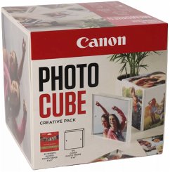 Canon PP-201 13x13 cm Photo Cube Creative Pack White Pink 40 Bl. von Canon