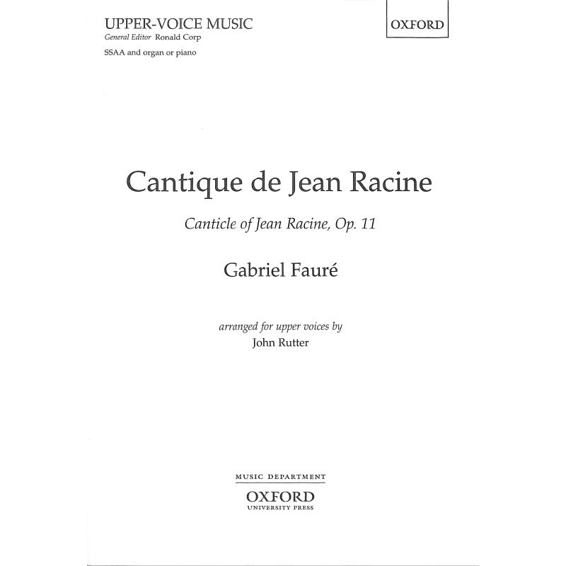 Cantique de Jean Racine op 11