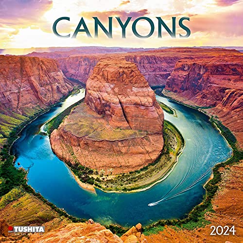 Canyons 2024: Kalender 2024 (Wonderful World) von Tushita PaperArt