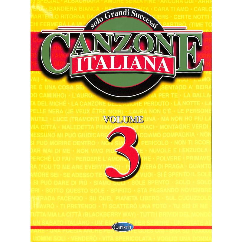 Canzone italiana 3 Canzone italiana 3