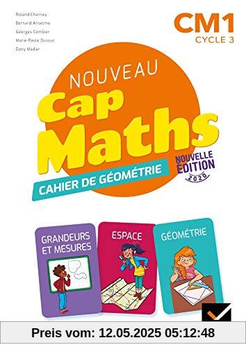 Cap Maths CM1 Éd. 2020 - Cahier de Géométrie-Mesure