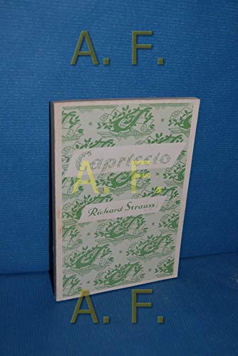 Capriccio: Ein Konversationsstück für Musik in einem Aufzug. op. 85. Textbuch/Libretto. Capriccio: Ein Konversationsstück für Musik in einem Aufzug. op. 85. Textbuch/Libretto. von Fuerstner FLAT 6