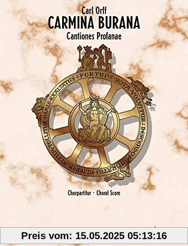 Carmina Burana: Cantiones Profanae. Soli (STBar), gemischter Chor (SATB), Kinderchor und Orchester. Chorpartitur.