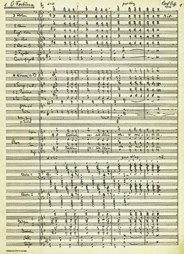 Carmina Burana: Cantiones profanae. Partitur. von Schott Music Distribution