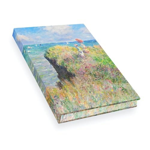 Carnet Hazan pleine toile Monet - Promenade sur la falaise von HAZAN