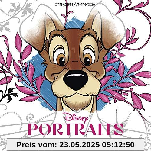 Carrés Art-thérapie Portraits Disney (Heroes)