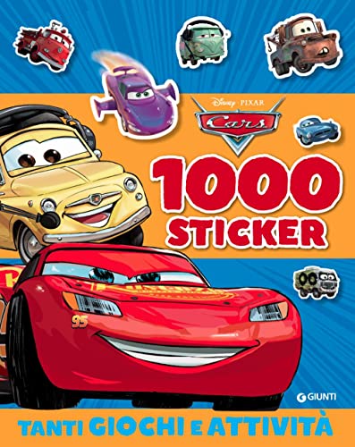 Disney/Pixar Cars 1000 Stickerbuch (500-1000 Sticker)