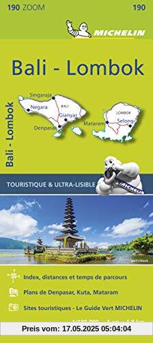 Carte Bali-Lombok Michelin Carte Bali-Lombok Michelin