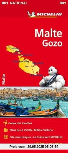 Carte Malte Michelin
