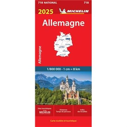 Carte Nationale Allemagne 2025 Carte Nationale Allemagne 2025 von MICHELIN