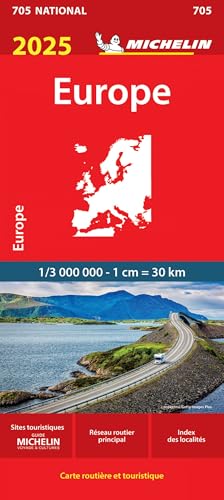Carte Nationale Europe 2025 von MICHELIN