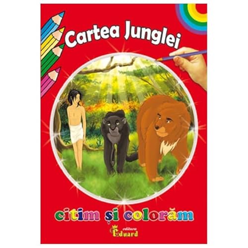 Cartea Junglei. Citim Si Coloram von Eduard