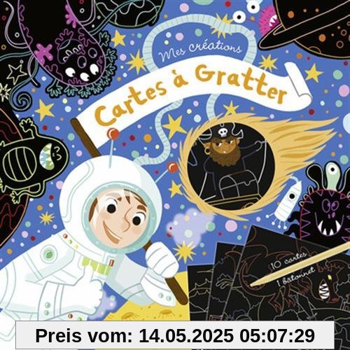 Cartes à gratter : Avec 1 bâtonnet