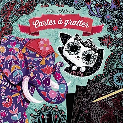 Cartes à gratter - Animaux du monde