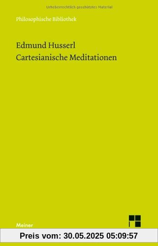 Cartesianische Meditationen Cartesianische Meditationen
