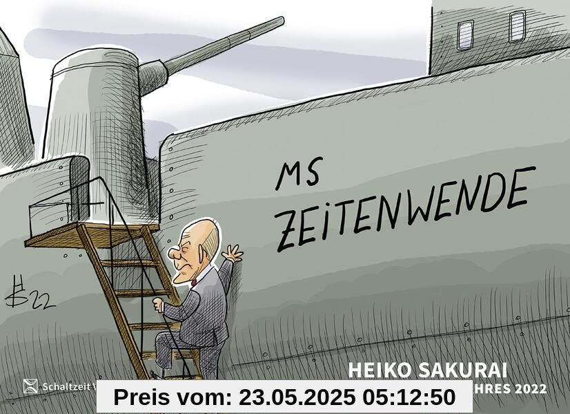 Cartoons des Jahres 2022 -Zeitenwende: die besten Cartoons des Jahres von Heiko Sakurai