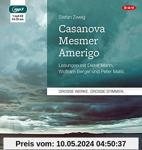 Casanova - Mesmer - Amerigo (1 mp3-CD)