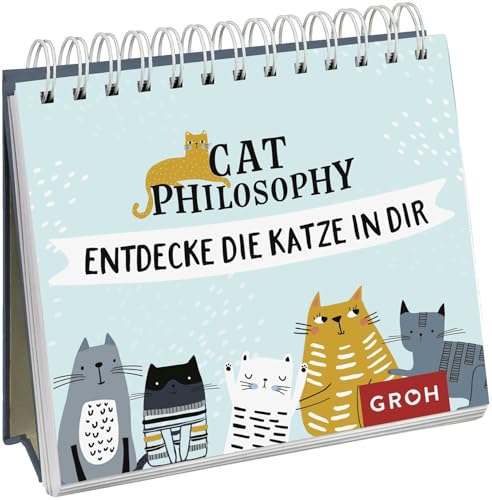 Cat philosophy: Entdecke die Katze in dir | Schöner Mini-Sprüche-Aufsteller für Katzenliebhaber (Geschenke für Katzenliebhaber) Cat philosophy: Entdecke die Katze in dir | Schöner Mini-Sprüche-Aufsteller für Katzenliebhaber (Geschenke für Katzenliebhaber)
