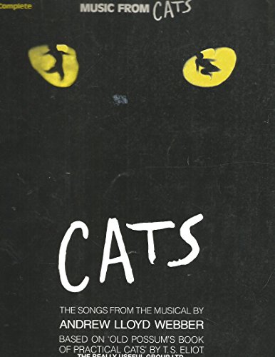 Cats: Vocal Arrangement With Piano Accompaniment