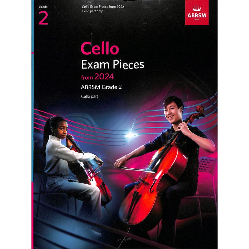 Cello exam pieces 2 - 2024