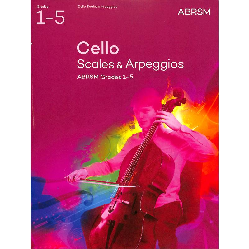 Cello scales + arpeggios 1-5 from 2012