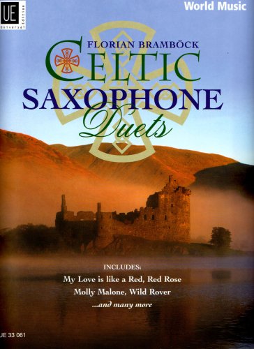 Celtic Saxophone Duets: 17 mittelschwere Arrangements mit Musik aus Irland, Schottland und der Bretagne. für 2 Saxophone (AA/AT). Spielpartitur.