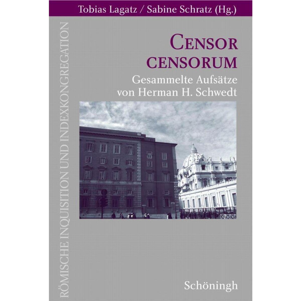 Censor censorum Censor censorum von Brill I Schoeningh