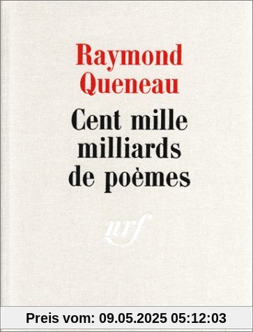 Cent mille milliards de poèmes