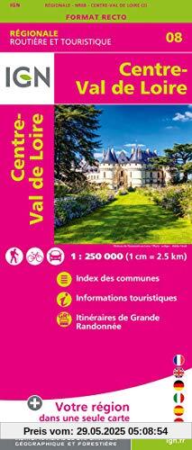 Centre-Val de Loire 1:250 000 Centre-Val de Loire 1:250 000