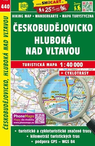 Českobudějovicko, Hluboká nad Vltavou / Budweis, Frauenberg (Wander - Radkarte 1:40.000) (SHOCart Wander - Radkarte 1:40.000 Tschechien, Band 440) von Freytag + Berndt