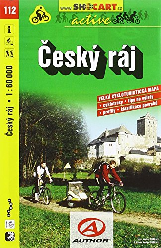 Český ráj / Böhmisches Paradies (Radkarte 1:60.000) (SHOCart Radkarte 1:60.000 Tschechien, Band 112) von SHOCart