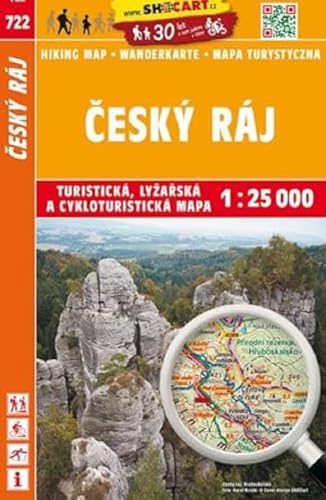 Český ráj / Böhmisches Paradies (Wander - Radkarte 1:25.000) (SHOCart Wander - Radkarte 1:25.000 Tschechien, Band 722) von SHOCart