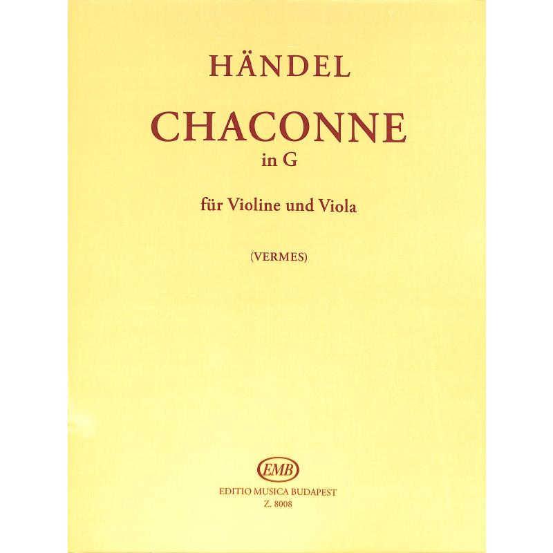 Chaconne G-Dur Chaconne G-Dur