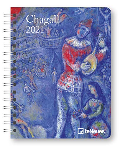 Chagall 2021 - Diary - Buchkalender - Taschenkalender - Kunstkalender - 16,5x21,6: Diary von teNeues Calendar & Statio