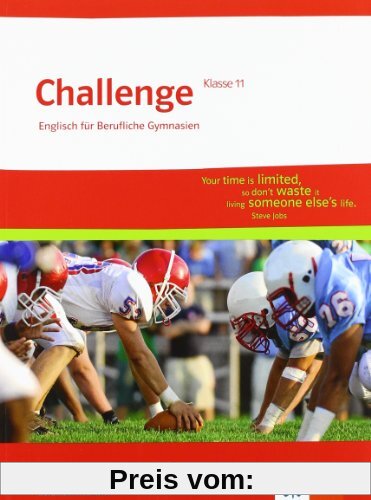 Challenge Nordrhein-Westfalen. Englisch für berufliche Gymnasien / Schülerbuch Klasse 11