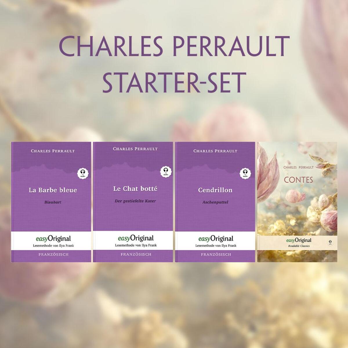 Charles Perrault (mit 4 MP3 Audio-CDs) - Starter-Set von EasyOriginal Verlag e.U.