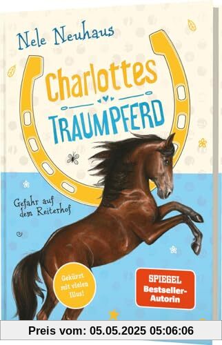 Charlottes Traumpferd 2: Gefahr auf dem Reiterhof: LeseChecker*in | Gekürzte Neuausgabe mit vielen Bildern (2)