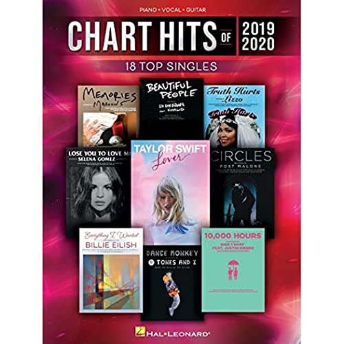 Chart Hits of 2019-2020 Piano/Vocal/Guitar Songbook: 18 Top Singles (Chart Hits Of (Year)) von HAL LEONARD