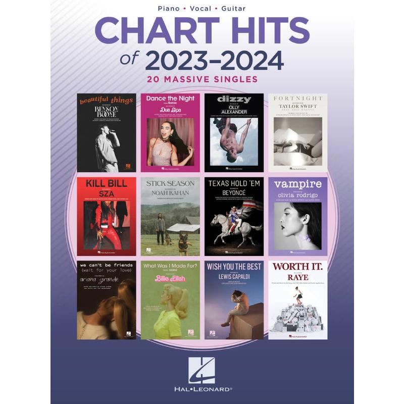 Chart hits of 2023-2024 Chart hits of 2023-2024