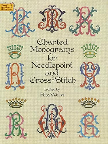 Charted Monograms for Needlepoint and Cross-Stitch (Dover Needlework Series) von Dover Publications