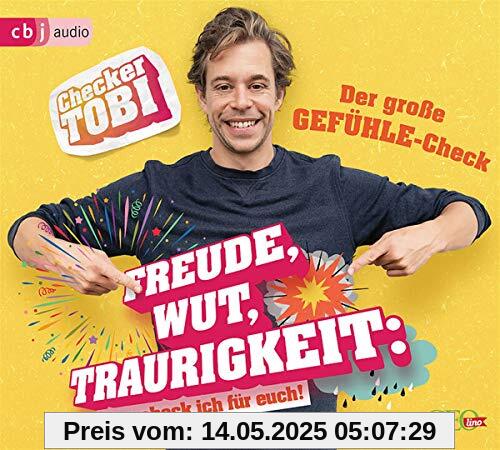 Checker Tobi - Der große Gefühle-Check: Freude, Wut, Traurigkeit – Das check ich für euch!: Freude, Wut, Traurigkeit - Das check ich für euch! (Die Checker-Tobi-Sachbuchreihe, Band 1)