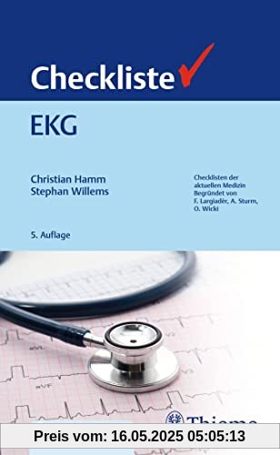 Checkliste EKG (Checklisten Medizin)