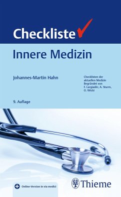 Checkliste Innere Medizin von Thieme, Stuttgart