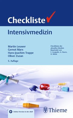 Checkliste Intensivmedizin von Thieme, Stuttgart
