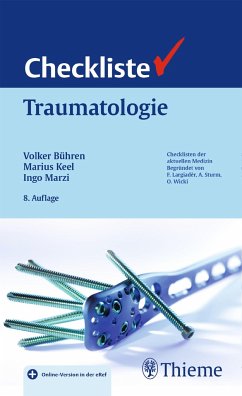 Checkliste Traumatologie von Thieme, Stuttgart