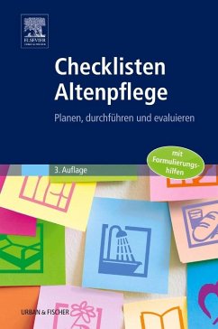 Checklisten Altenpflege von Elsevier, München / Urban & Fischer