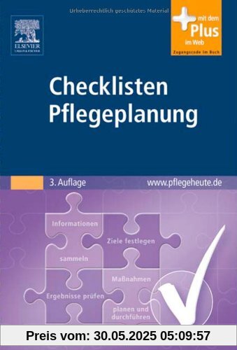 Checklisten Pflegeplanung: mit www.pflegeheute.de-Zugang