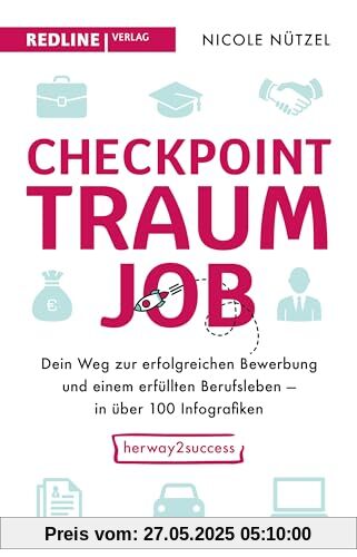 Checkpoint Traumjob: Dein Weg zur erfolgreichen Bewerbung und zu einem erfüllten Berufsleben – in über 100 Infografiken