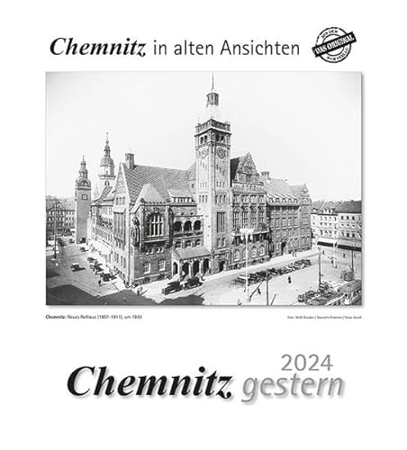 Chemnitz gestern 2024: Chemnitz in alten Ansichten von m + m Verlag