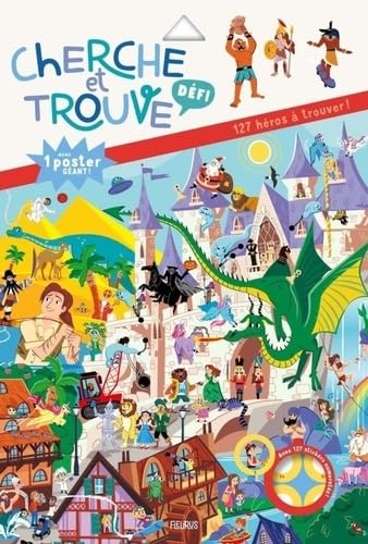Cherche et trouve - 127 héros à trouver von FLEURUS